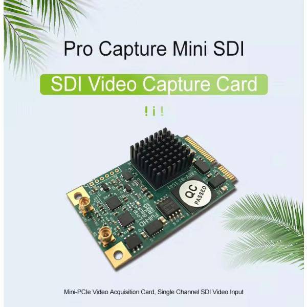 One Channel SDI Video Frame Grabber On miniPCI-Exp...