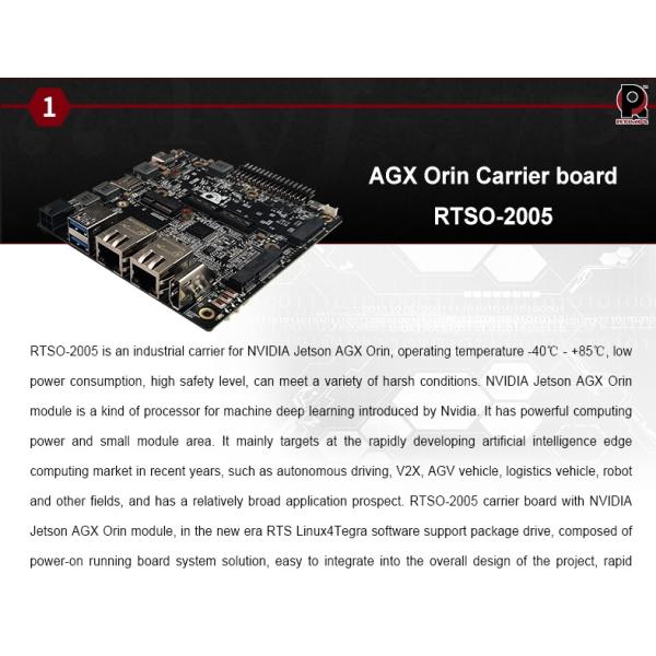 RTSO-2005 NVIDIA Jetson AGX Orin向けCarrier Board ub...