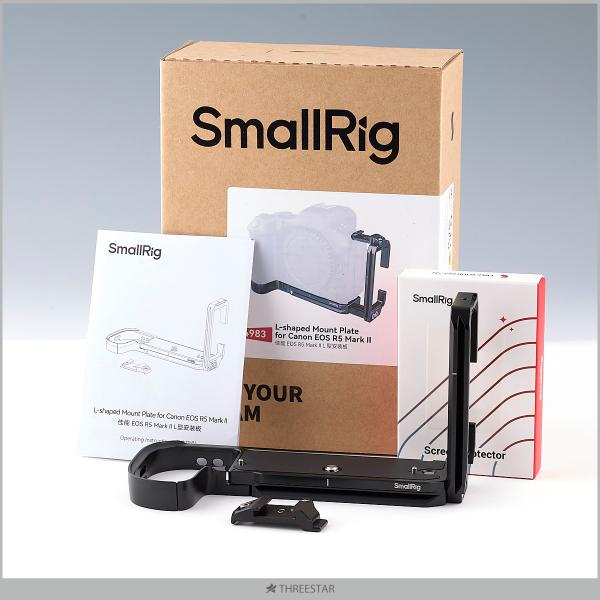 SmallRig Canon R5 Mark II用 L型取り付けプレート Arcaタイプ用 クイッ...
