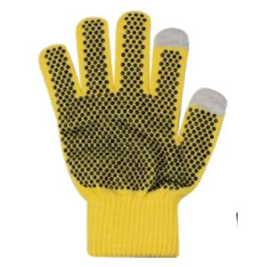 148　スマホ　のびのびマジック手袋　すべり止め付き　１０双組　勝星産業　お取り寄せ