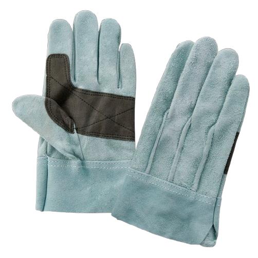 JS-068　洗える皮手　ジャスト　背縫い　オイル加工　人工皮革アテ付　牛床革手袋　富士グローブ