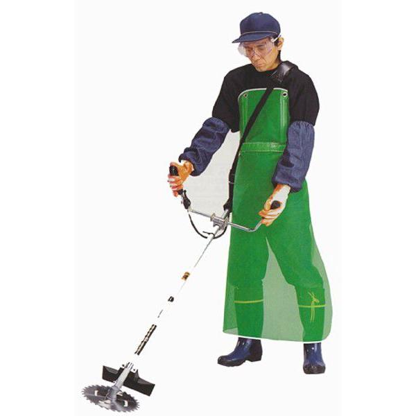 4475　メッシュスパット　草刈用前掛け