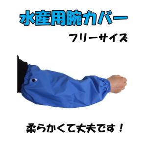 エコー腕貫　ブルー　水産用　腕カバー