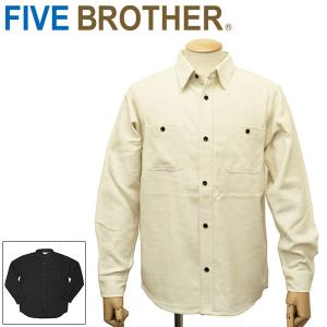 FIVE BROTHER◇70s/80s/長袖シャツ/--/コットン/BRW// : セカンド