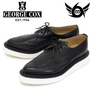 GEORGE COX（ジョージコックス） レザーシューズ ラバーソール