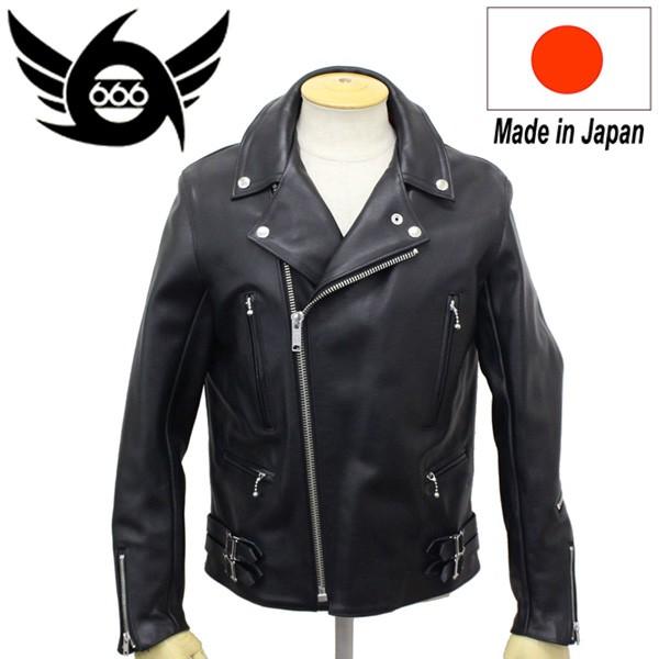 666 LJM-1L U.K.SIDE BELT LEATHER JACKET REGULAR FI...