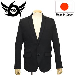 666 666 ORIGINAL SOJ0058 ストレッチコットンシングルライダース