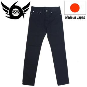 新品 666 ストレッチスリムジーンズ　新品未使用　SOP0001 30 タグ付 666 ORIGINAL STRETCH SLIM JEANS ストレッチスリムジーンズ ブラック