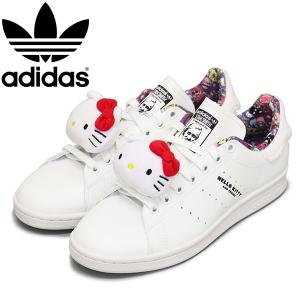 adidas (アディダス) HP9656 STAN SMITH W スタンスミス レディース スニーカー フットウェアホワイトxコアブラックxライトフラッシュレッド AD218｜threewoodjapan