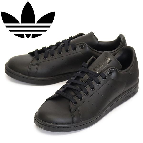 adidas (アディダス) M20327 STAN SMITH スタンスミス スニーカー ブラック...