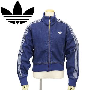 adidas (アディダス) TE651 KD2913 WOMENS FBIRD TT DENIM トラックトップ ミディアムヴィンテージ AD358