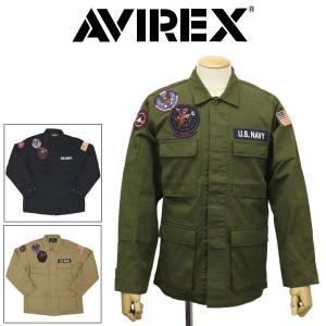 AVIREX (アヴィレックス) 3155001 COTTON RIP STOP BDU JKT VX-31 コットン リップストップ ジャケット 全3色｜threewoodjapan