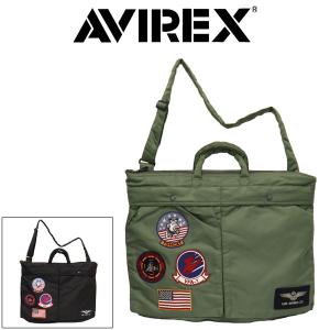 AVIREX (アヴィレックス) 783-3976010 TOP GUN HELMET BAG トップガン ヘルメット ショルダーバッグ 全2色｜threewoodjapan