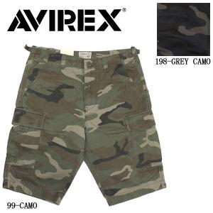 AVIREX (アヴィレックス) CAMOUFLAGE FATIGUE SHORTS カモフラージュ ファティーグ ショーツ 全2色｜threewoodjapan