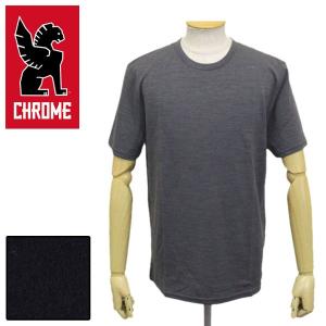 sale セール CHROME (クローム クロム) AP415 MERINO SS TEE-M'S メリノティー Tシャツ 全2色 CH218｜threewoodjapan