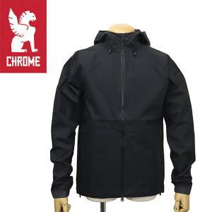 CHROME (クローム) AP461 STORM SALUTE COMMUTE JKT ストーム サルート コミュート ジャケット BLACK CH318｜threewoodjapan