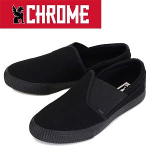 CHROME  FW-162 DIMA 2.0 ディマ スリッポン スニーカー BLACK/BLACK CH125