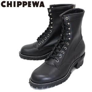 CHIPPEWA (チペワ) 1957 ORIGINAL MOUNTAINEER BOOTS プレーントゥ マウンテニアリングブーツ BLACK｜threewoodjapan