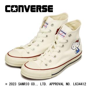 sale セール CONVERSE (コンバース) 31309450 オールスター R ハローキティ HI ホワイト CV073｜threewoodjapan