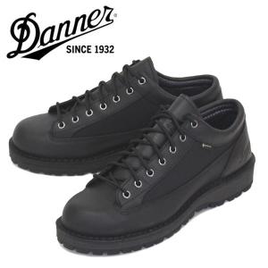 DANNER (ダナー) D121008 FIELD LOW フィールドロー レザーブーツ BLACK/BLACK｜threewoodjapan