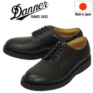 DANNER (ダナー) D212100 POSTMAN ポストマン 2 レザーシューズ BLACK 日本製｜threewoodjapan