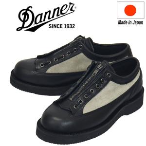 DANNER (ダナー) D214014 CASCADE RANGE カスケードレンジ4 ローカット レザーブーツ BLACKxGRAY 日本製｜threewoodjapan