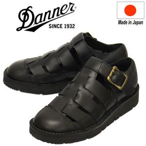 DANNER(ダナー) D217010 Pittock Gurukha Flex ピトック グルカ フレックス レザーシューズ Black 日本製｜threewoodjapan