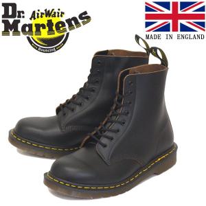 Dr.Martens (ドクターマーチン) 12308001 VINTAGE 1460 8EYE SHOE ヴィンテージ レザーブーツ BLACK イングランド製｜threewoodjapan