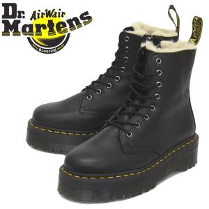 Dr.Martens (ドクターマーチン) 25637001 JADON 8ホール FUR LINED ジェイドン ファーライニング レザーブーツ BLACK｜threewoodjapan