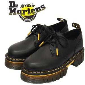 Dr.Martens (ドクターマーチン) WMS  30663001 AUDRICK 3ホール レディース レザーシューズ BLACK UK5-約24.0cm｜threewoodjapan