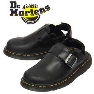 Dr.Martens (ドクターマーチン) 30868001 JORGE II レザーサンダル BLACK UK7-約26.0cm｜threewoodjapan