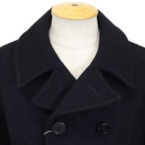 Fidelity フィデリティ Men 39 S Fd72wm109m 10button P Coat Fd014 新品 メルトンピーコート 79 Navy Melton