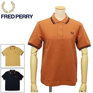 FRED PERRY (フレッドペリー) G3600 TWIN TIPPED FRED PERRY SHIRT ティップライン ポロシャツ レディース 全3色 FP493｜threewoodjapan