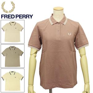 FRED PERRY (フレッドペリー) G3600 TWIN TIPPED FRED PERRY SHIRT ティップライン ポロシャツ レディース FP534 全4色｜threewoodjapan