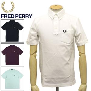 FRED PERRY (フレッドペリー) M1627 BUTTON DOWN POLO SHIRT ボタンダウンポロシャツ FP430｜threewoodjapan