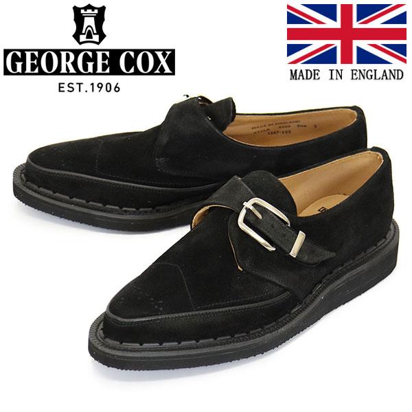 GEORGE COX (ジョージコックス) STRUMMER MONK 4200 ラバーソール レザ...