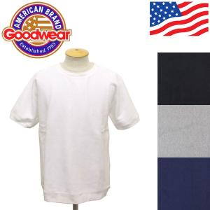 sale セール Goodwear (グッドウェア) SS PULLOVER SWEAT 半袖プルオーバースウェット 全4色 GDW001｜threewoodjapan