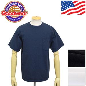 sale セール Goodwear (グッドウェア) 001-191011 レギュラー 半袖 Tシャツ 7.2oz コットン アメリカ製 全3色 GDW006｜threewoodjapan