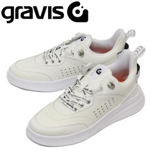 gravis (グラビス) 25320 GRANT グラント スニーカー White/Silver GRV038