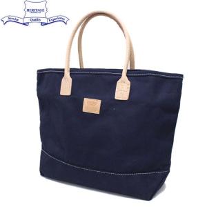 HERITAGE LEATHER CO.(ヘリテージレザー) NO.7717 Tote Bag(トートバッグ) Navy/Navy HL019｜threewoodjapan