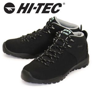 HI-TEC (ハイテック) HT HKU13 AORAKI CLASSIC WP ウォータプルーフ アウトドアスニーカー ブラック/ブラック HI006｜threewoodjapan