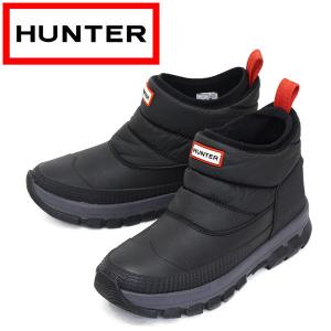 HUNTER (ハンター) MEN'S MFS9133WWU ORIGINAL INSULATED SNOW ANKLE BOOT メンズ オリジナル インシュレイティド スノーアンクルブーツ BLACK HU210｜threewoodjapan