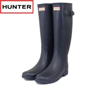 HUNTER (ハンター) WOMEN'S Original Refined (オリジナル リファインド レディースレインブーツ) Navy HU163｜threewoodjapan