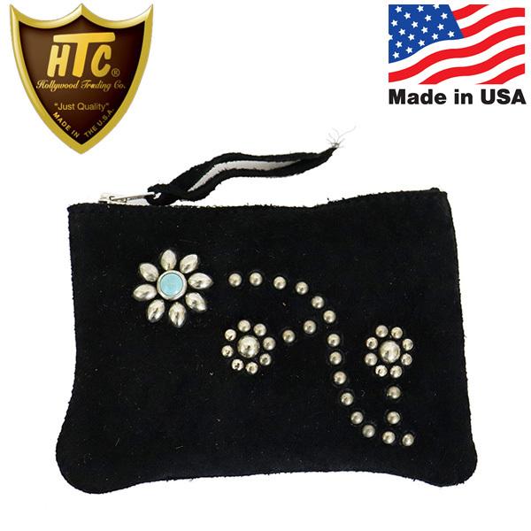 HTC(Hollywood Trading Company) Suede Pouch Wallet ...