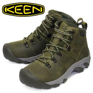 KEEN (キーン) 1026011 Men's PYRENEES ピレニーズ ハイキングシューズ DARK OLIVExFOREST NIGHT KN665