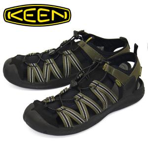 KEEN (キーン) 1026123 Men's DRIFT CREEK H2 ドリフト クリーク エイチーツー サンダル DARK OLIVExBLACK KN646｜threewoodjapan