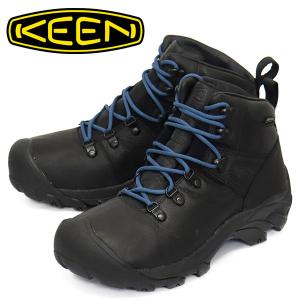 KEEN ハイキングシューズ BLACKxBLUE