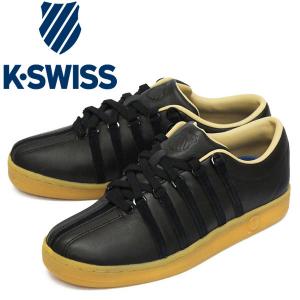 K-SWISS (ケースイス) 36101431 CLASSIC 88 06322 クラシック 88 レザースニーカー Black/Gum(050) KS073｜threewoodjapan