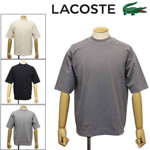 LACOSTE(ラコステ) TH079LJ 5分袖 モックネック サマーニットTシャツ 全4色 LC...