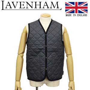 LAVENHAM ラベンハム リバーシブル キルティングベスト 36 S英国製 正規取扱店 LAVENHAM (ラベンハム) WMS SLJ3166 THORNHAM 22 RC